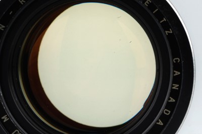 Lot 17 - A Leitz-Canada f/2 90mm Summicron-R Lens