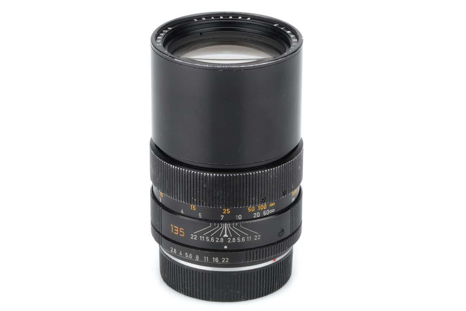 Lot 18 - A Leitz-Canada f/2.8 135mm Elmarit-R Lens