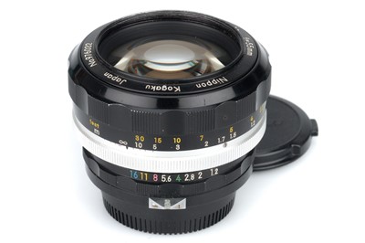 Lot 279 - A Nippon Kogaku Nikkor-S Auto f/1.2 55mm Lens