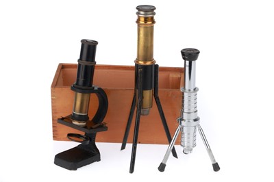 Lot 420 - Collection of Microscopes.