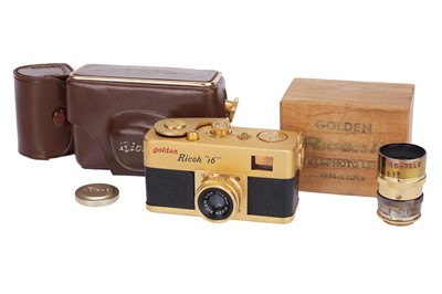 Lot 413 - A Riken Golden Ricoh 16 Sub Miniature Camera