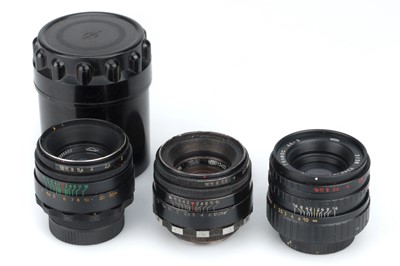 Lot 269 - A Group of Soviet Helios 44 Lenses
