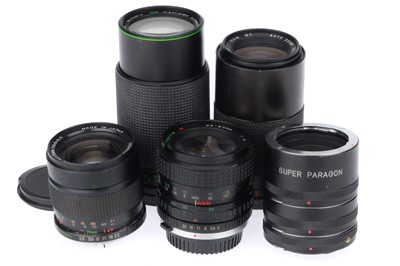 Lot 271 - A Mixed Selection of Zoom Lenses