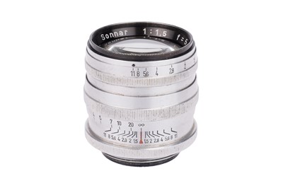 Lot 136 - An Unmarked Sonnar T f/1.5 58mm Lens