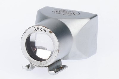Lot 48 - A Leitz Wetzlar 3.5cm Shoe Mount Rectangular Viewfinder