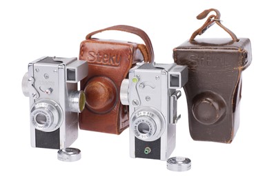 Lot 412 - Two Riken Steky Sub Minature Cameras