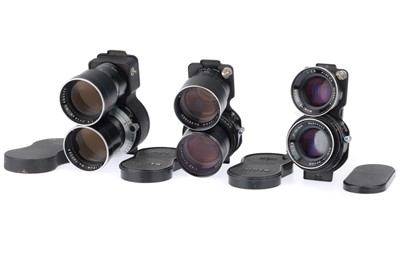 Lot 248 - A Group of Mamiya-Sekor TLR Lenses