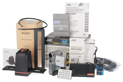 Lot 459 - A JVC GR-DMV5 Camcorder Outfit