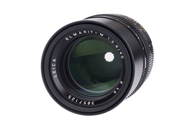 Lot 9 - A Leica Elmarit-M f/2.8 90mm Lens