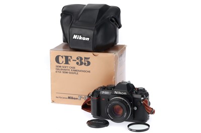 Lot 89 - A Nikon F301 35mm SLR Camera