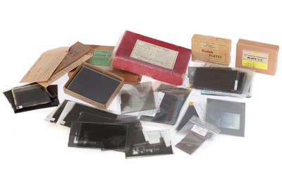 Lot 381 - A Selection of Film and Glass Negatives