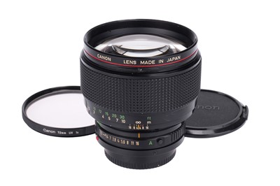 Lot 179 - A Canon FD L f/1.2 85mm Lens