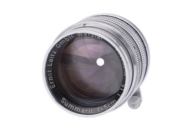 Lot 16 - A Leitz Summarit f/1.5 50mm Lens