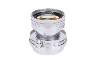 Lot 17 - A Leitz Summicron 'Thorium' f/2 50mm Lens