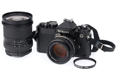 Lot 60 - A Nikon FE 35mm SLR Camera