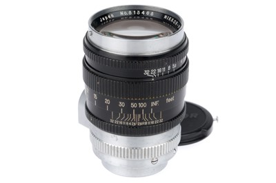 Lot 229 - A Nippon Kogaku Nikkor-P.C f/2.5 10.5cm Lens