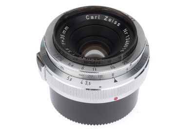 Lot 231 - A Carl Zeiss Planar f/3.5 35mm Lens