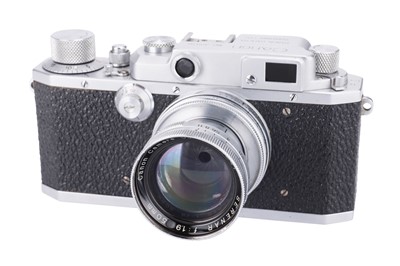 Lot 115 - A Canon IIB Rangefinder Camera