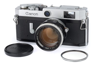Lot 113 - A Canon P 35mm Rangefinder Camera