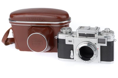 Lot 92 - A Contax IIIa 35mm Rangefinder Camera Body 