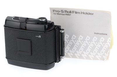 Lot 321 - A Mamiya RB67 ProS Roll Film Holder