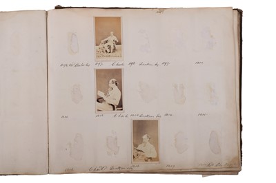 Lot 91 - CDV Album of Famous Victorians, Charles Dickens