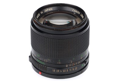Lot 244 - A Canon FD f/1.8 85mm Lens.