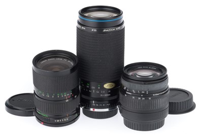 Lot 247 - A Group of Zoom Lenses