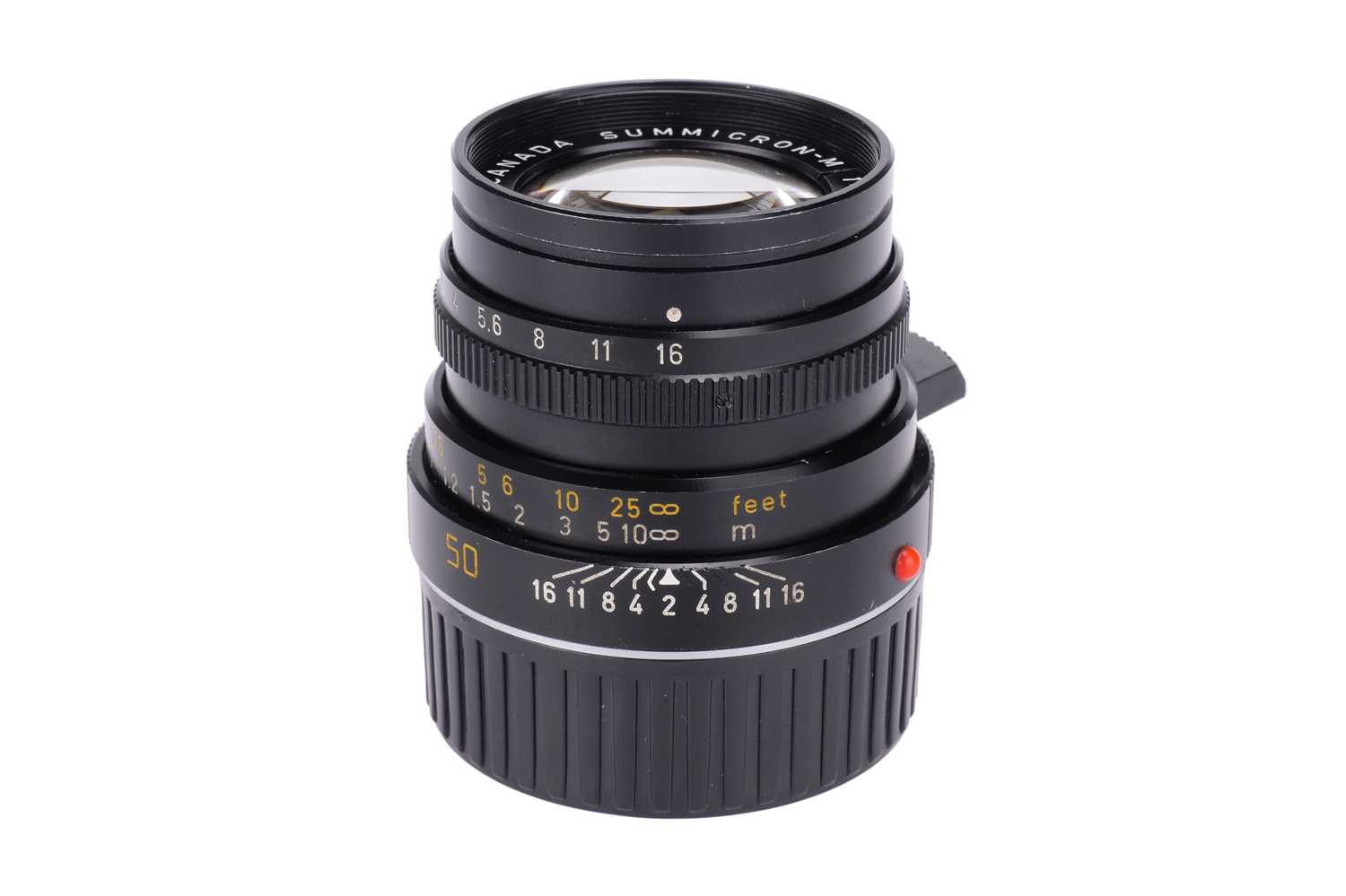 Lot 47 - A Leitz Summicron-M f/2 50mm Lens