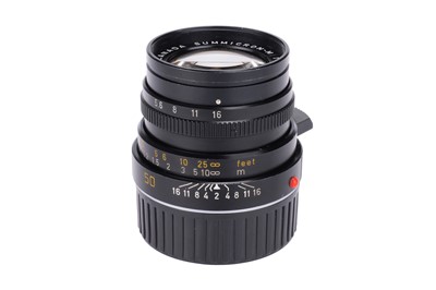 Lot 47 - A Leitz Summicron-M f/2 50mm Lens