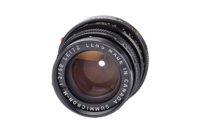 Lot 47 - A Leitz Summicron-M f/2 50mm Lens