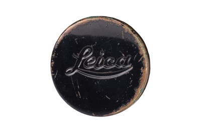 Lot 66 - An Early Leica Black Paint Lens Cap