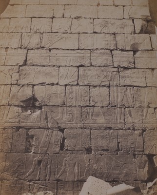 Lot 41 - Felix Tenyard (1817-1892) Egypt, Karnak, Thèbes, Salle Hypostyle