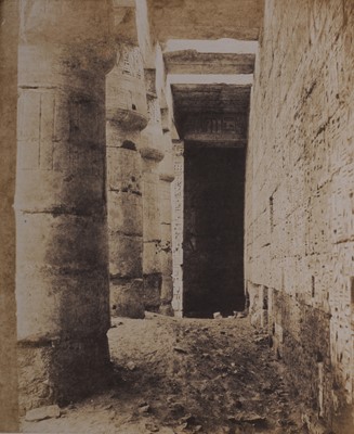 Lot 44 - Felix Tenyard (1817-1892), Egypt, Médinet Abou, Thèbes