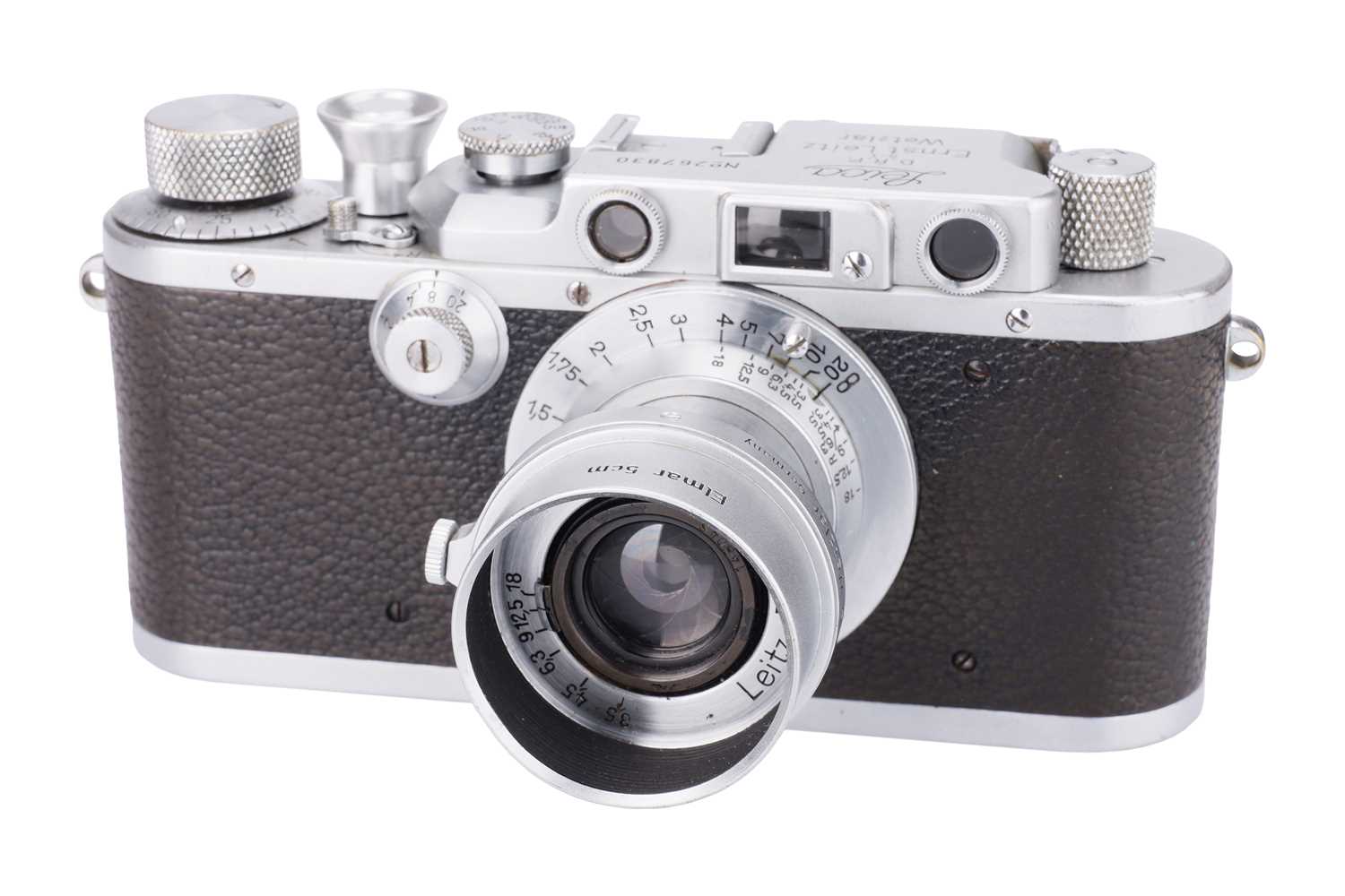 Lot 5 - A Leica IIIa 'Spécialités Tiranty' Paris Rangefinder Camera