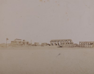 Lot 49 - Felix Tenyard (1817-1892) Egypt, Louksor (Thebes)