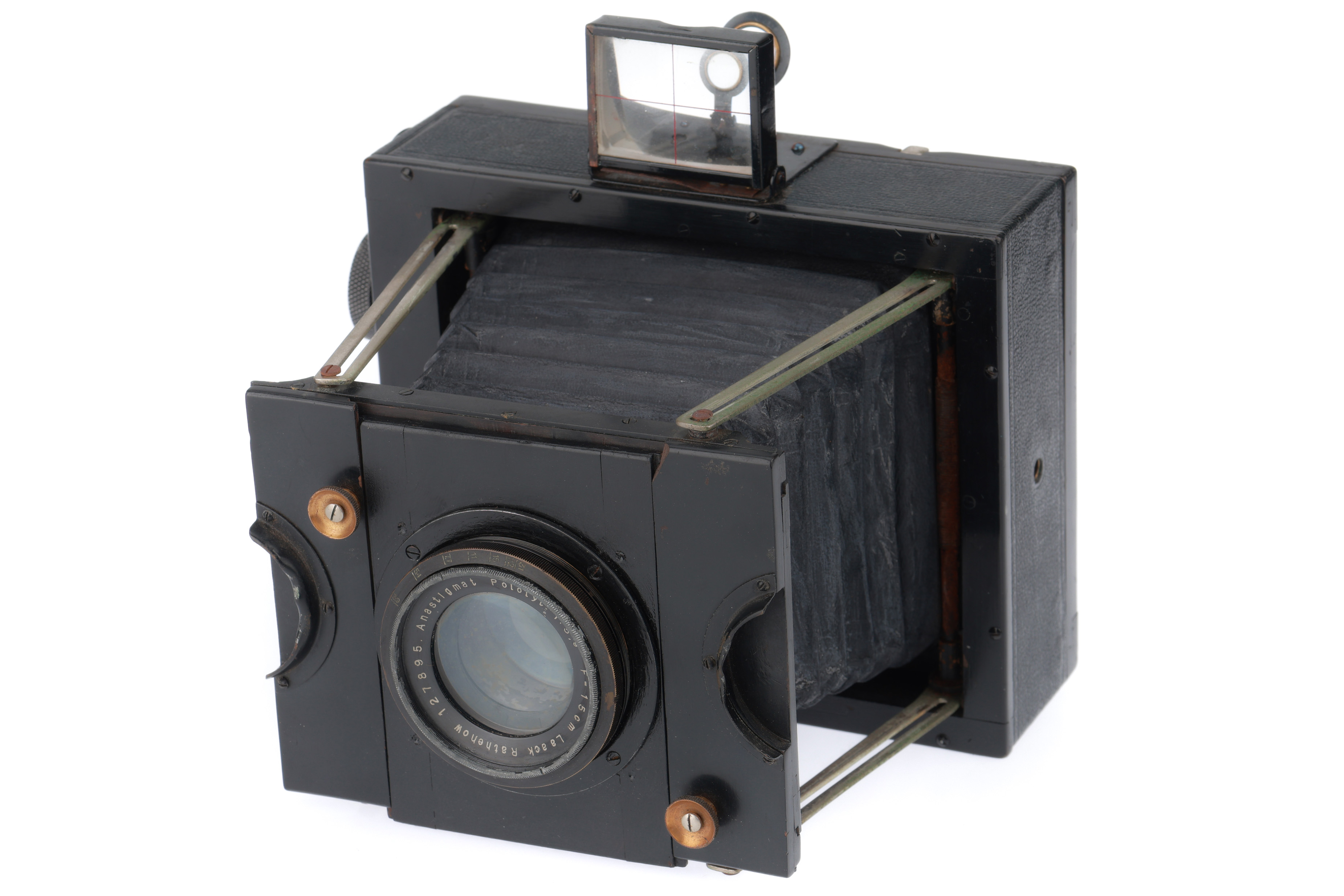 Lot 174 - A Ross, London Folding Strut Camera,
