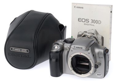 Lot 98 - A Canon EOS 300D Digital SLR Camera