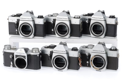 Lot 201 - A Group of Praktica Camera Bodies