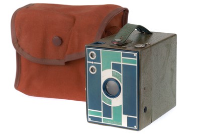 Lot 156 - An Eastman Kodak No.2 Blue Beau Brownie