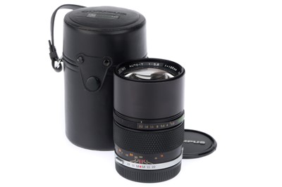 Lot 264 - An Olympus Zuiko Auto-T f/2.8 135mm Lens