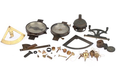 Lot 427 - Collection of Theodolite & Surveying Spare Parts