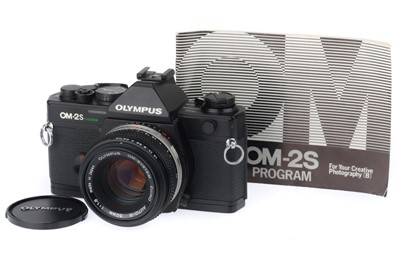 Lot 127 - An Olympus OM-2S Program 35mm SLR Camera