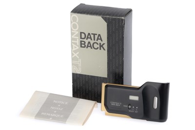 Lot 310 - A Contax T2 Data Back