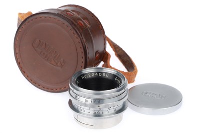 Lot 311 - An Olympus Zuiko C. f/3.5 40mm Camera Lens