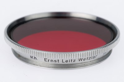 Lot 41 - A Leitz Leica GECOO Red (Rh) Summitar Lens Filter