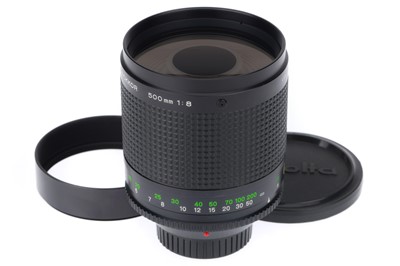 Lot 214 - A Minolta MD RF Rokkor f/8 500mm Reflector Lens