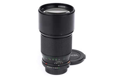Lot 216 - A Minolta MD Tele Rokkor f/2.8 200mm Lens