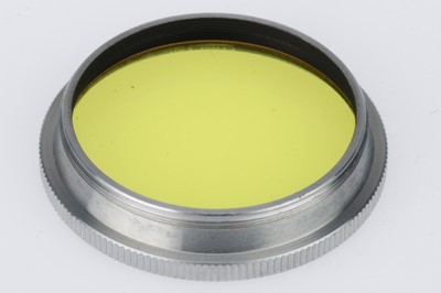 Lot 27 - A Leitz Leica GBWOO Summitar Yellow #1 Filter
