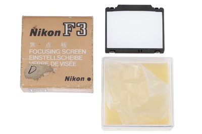 Lot 307 - A Nikon F3 Focusing Screen D - Full Ground Matte